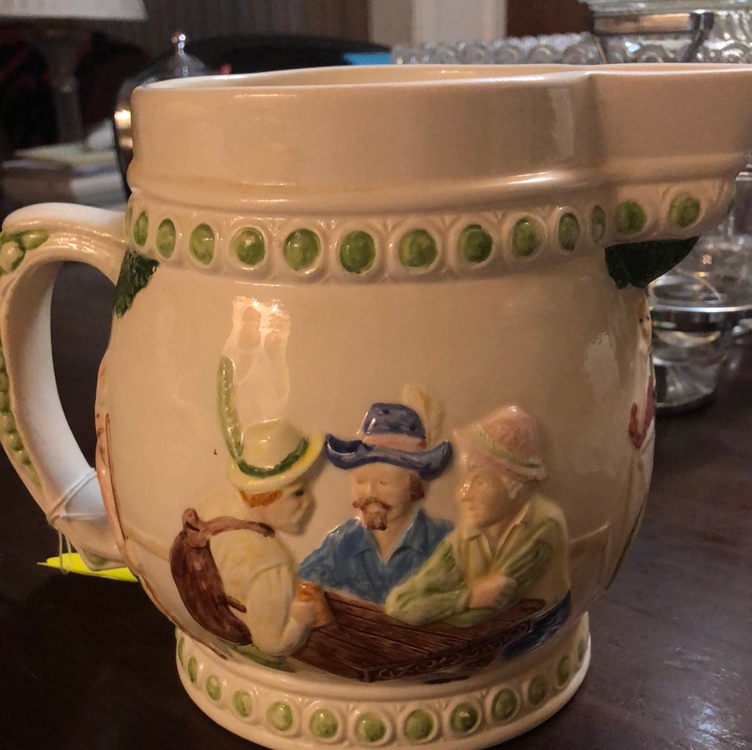 Hand painted Pitcher