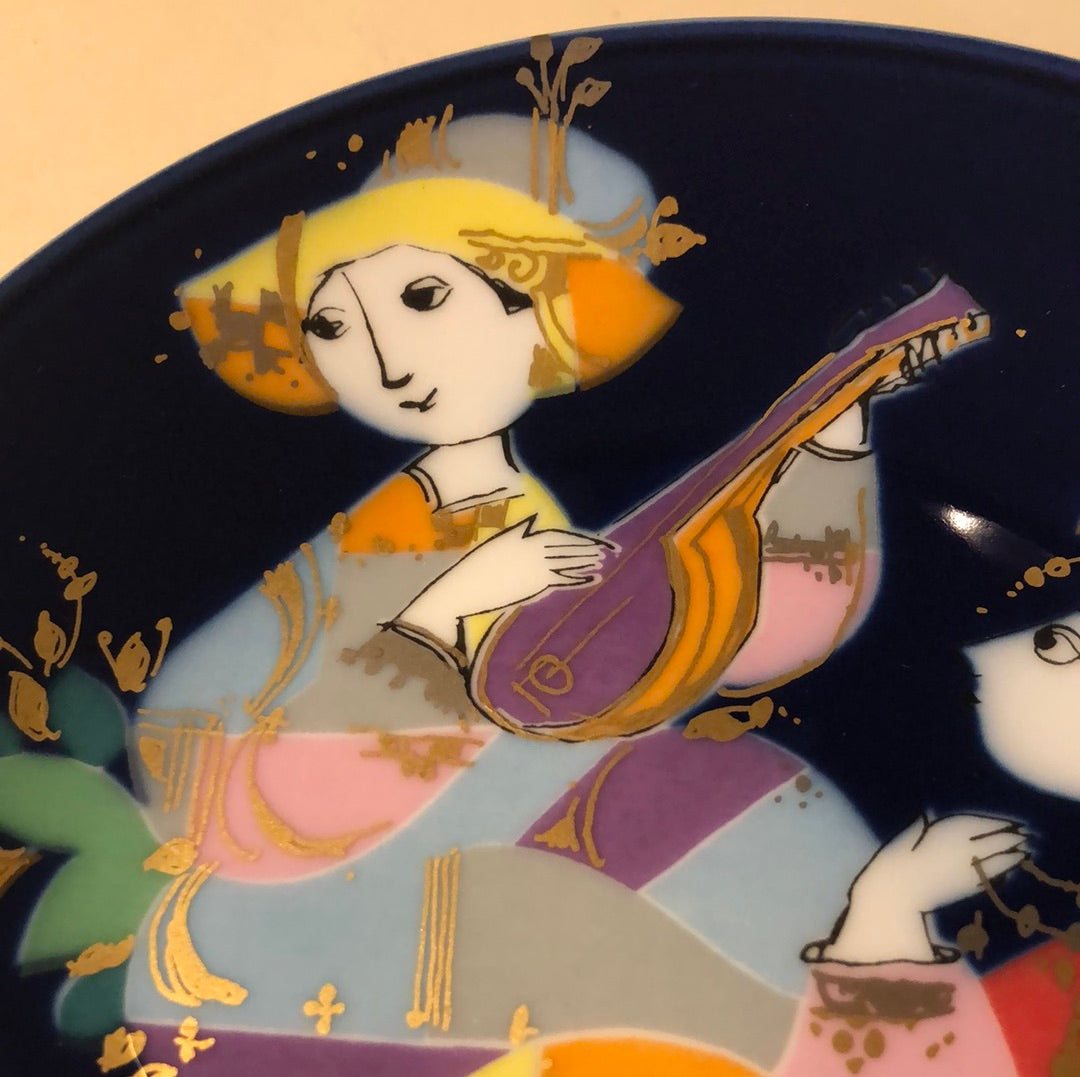 Alladin plate by Bjorn Winblad Signed