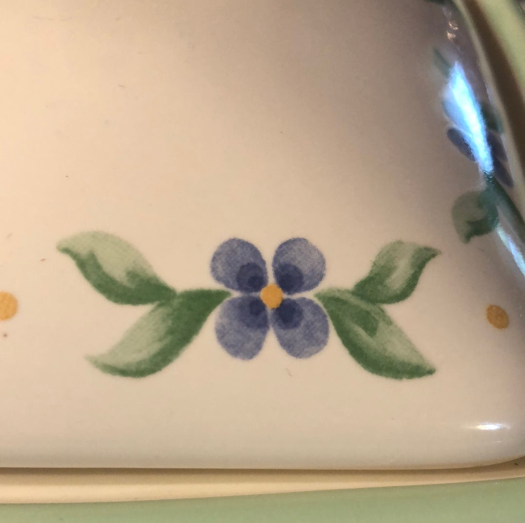 Pfaltzgraff Large Floral Cannister