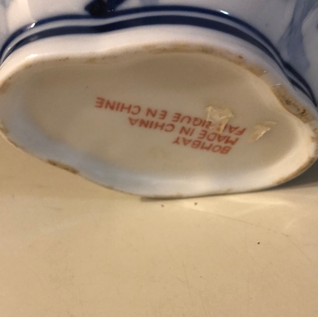 Bombay Chinese Teapot Blue White