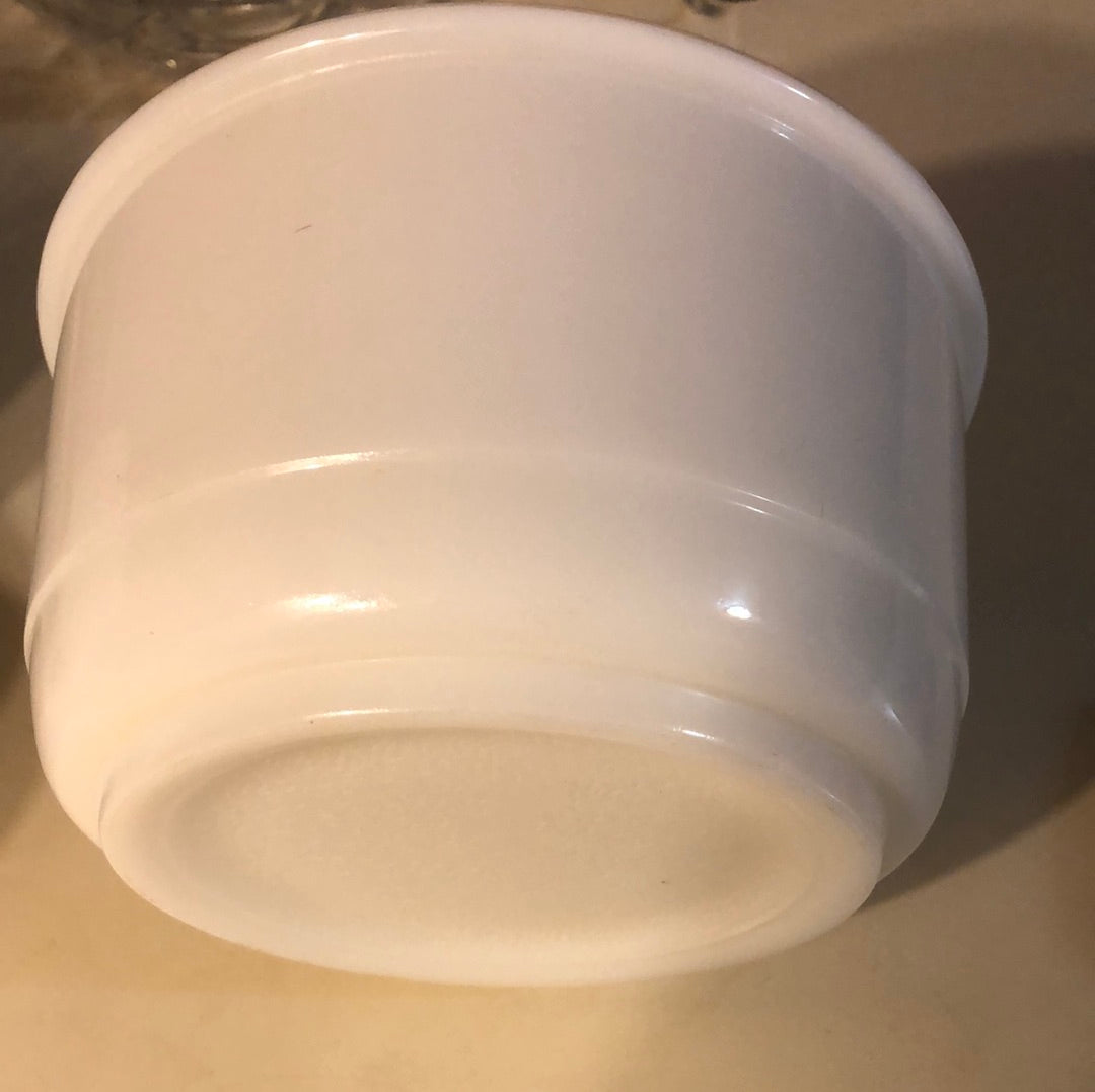 Milk Glass Mixer Bowl