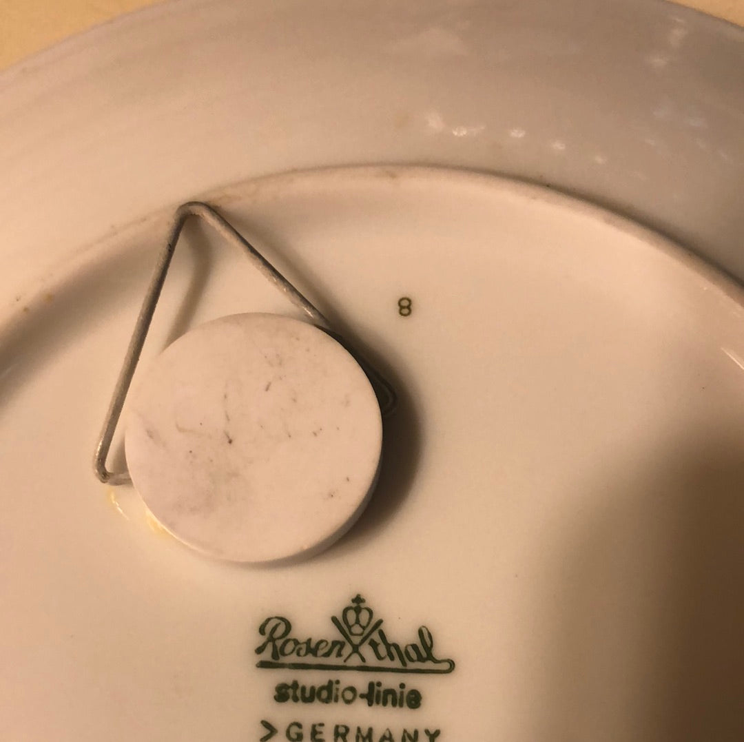 Alladin plate by Bjorn Winblad Signed