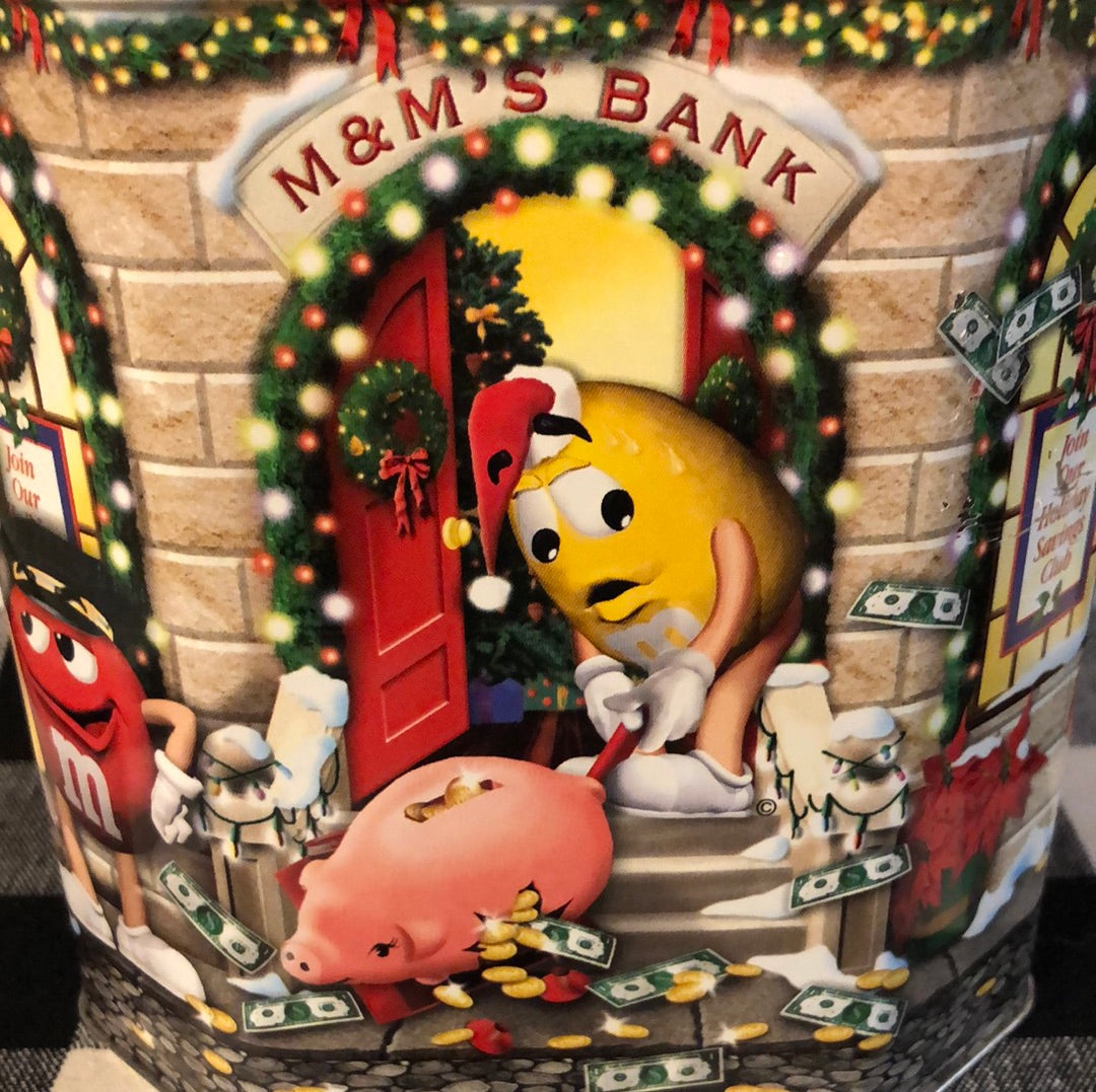M and M’s Collectable Tin Bank