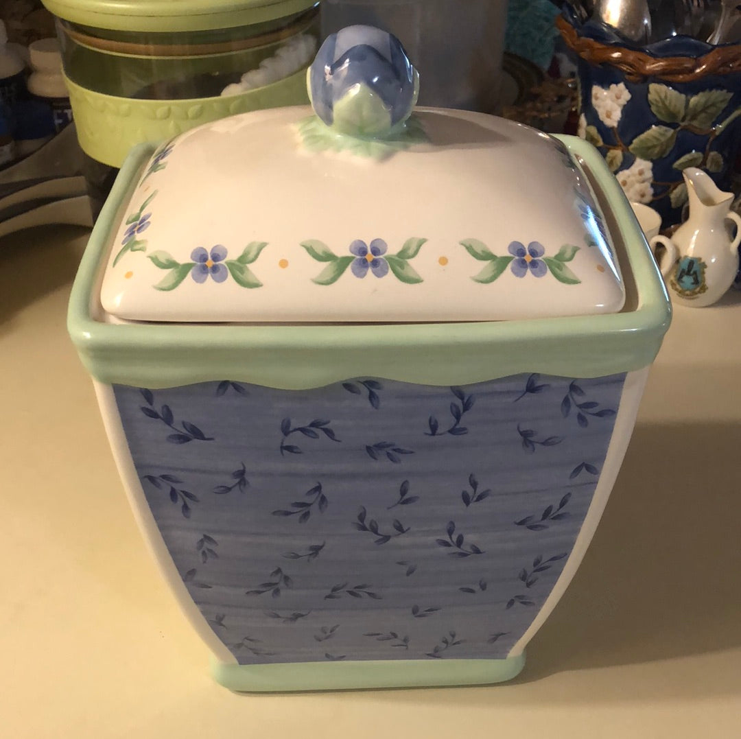 Pfaltzgraff Large Floral Cannister