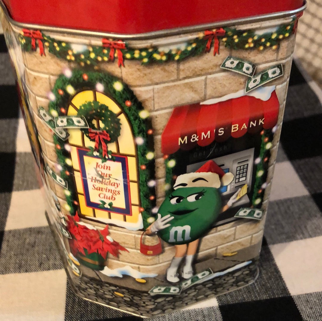 M and M’s Collectable Tin Bank