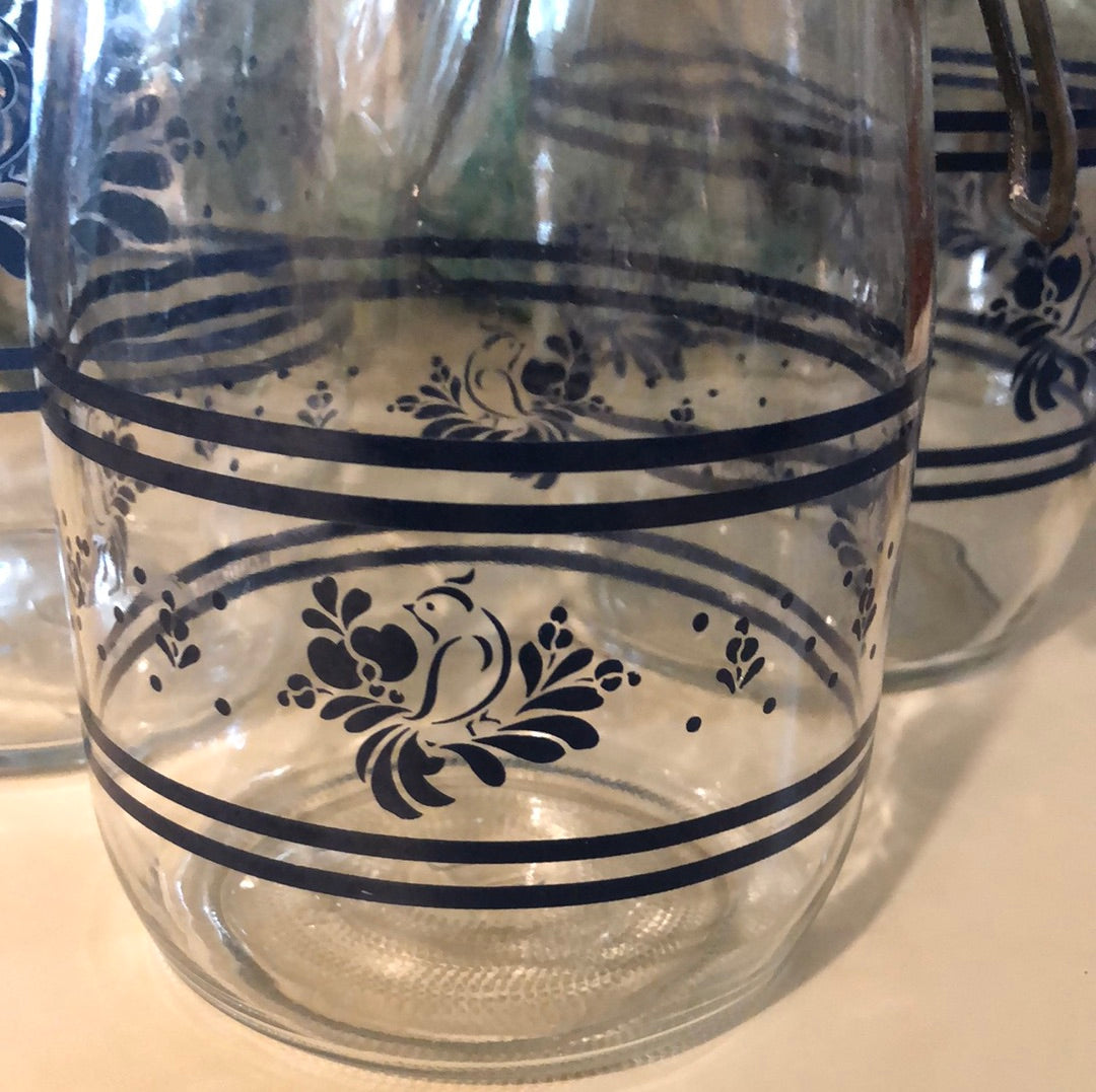 Vintage Arc Pfaltzgraff Cannister Set