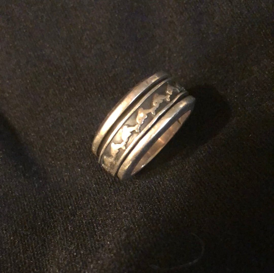 Dolphin Ring Sterling