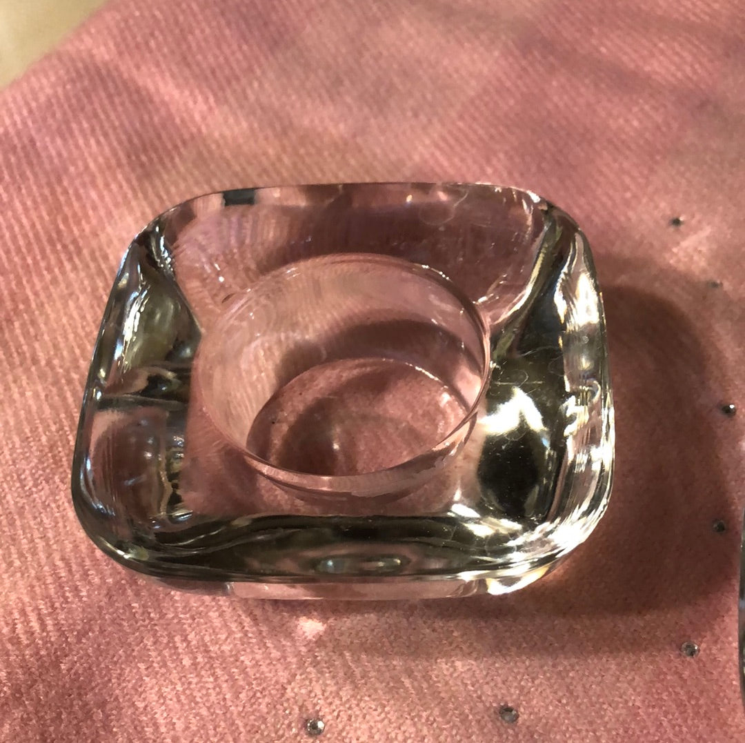 Heavy Glass Salt Cellar’s