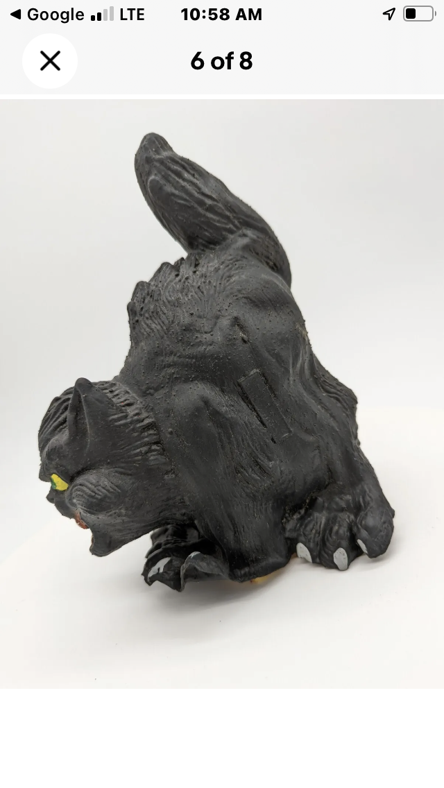 Black Cat Halloween Decor