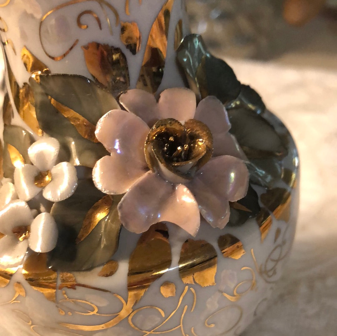 Porcelain Hand made Russian Vase