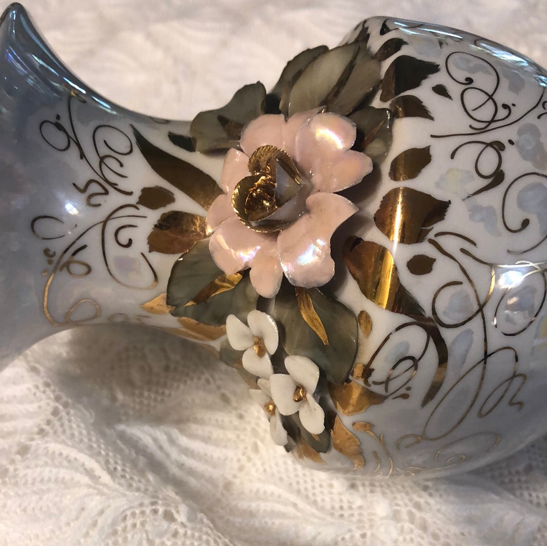 Porcelain Hand made Russian Vase