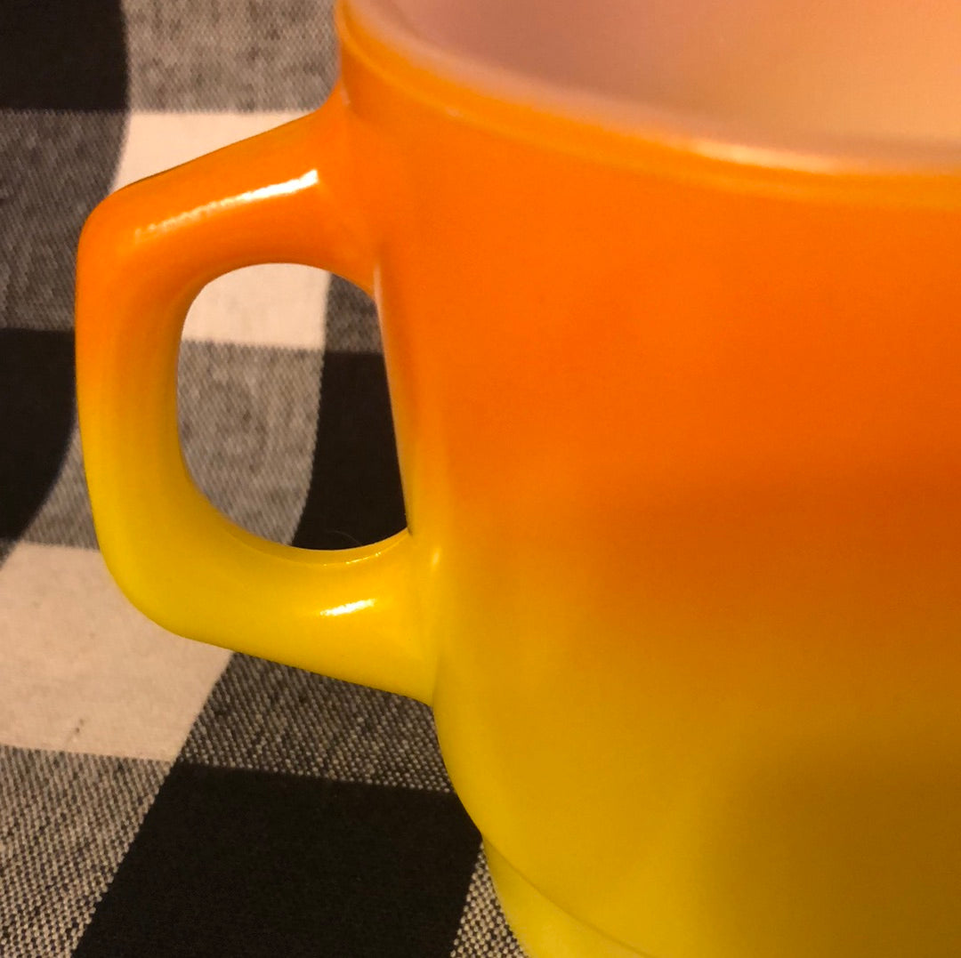 Anchor Hocking FireKing #72 pattern mugs