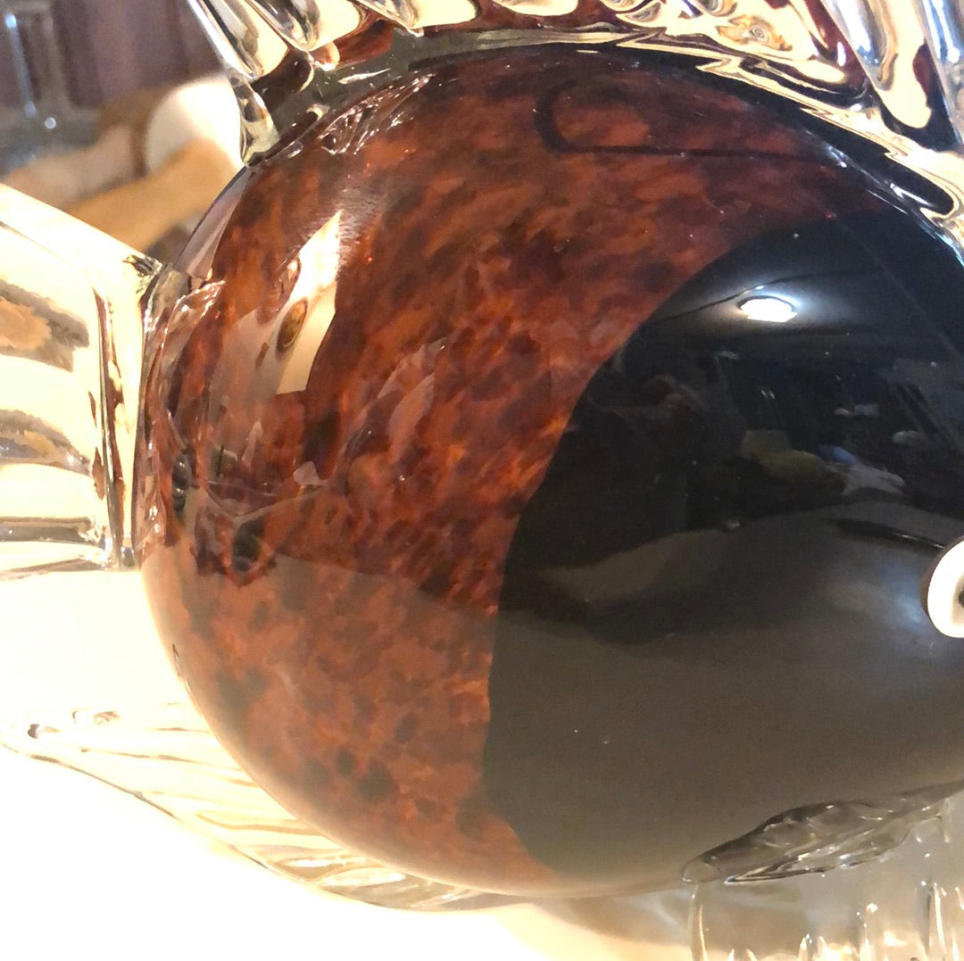 Hand blown Tiger Fish