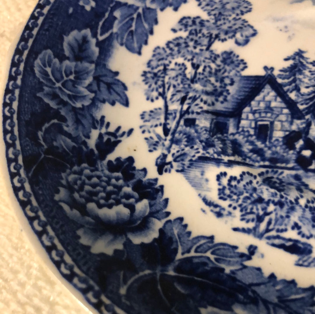 Blue Willow Saucer Rare