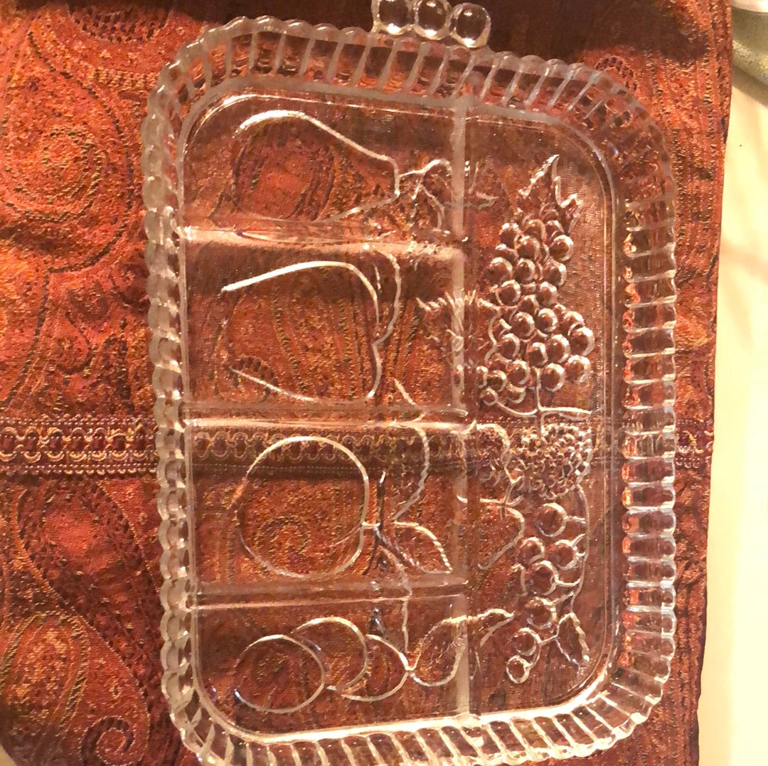 1950’s Divided Fruit Dish