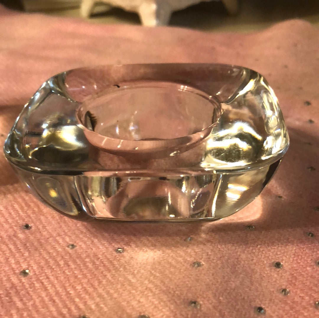 Heavy Glass Salt Cellar’s