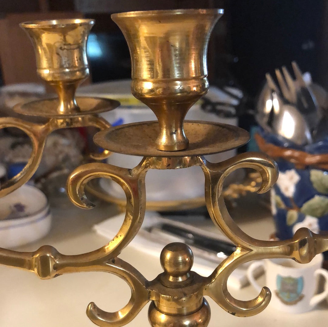 Pair of Brass Candlesticks