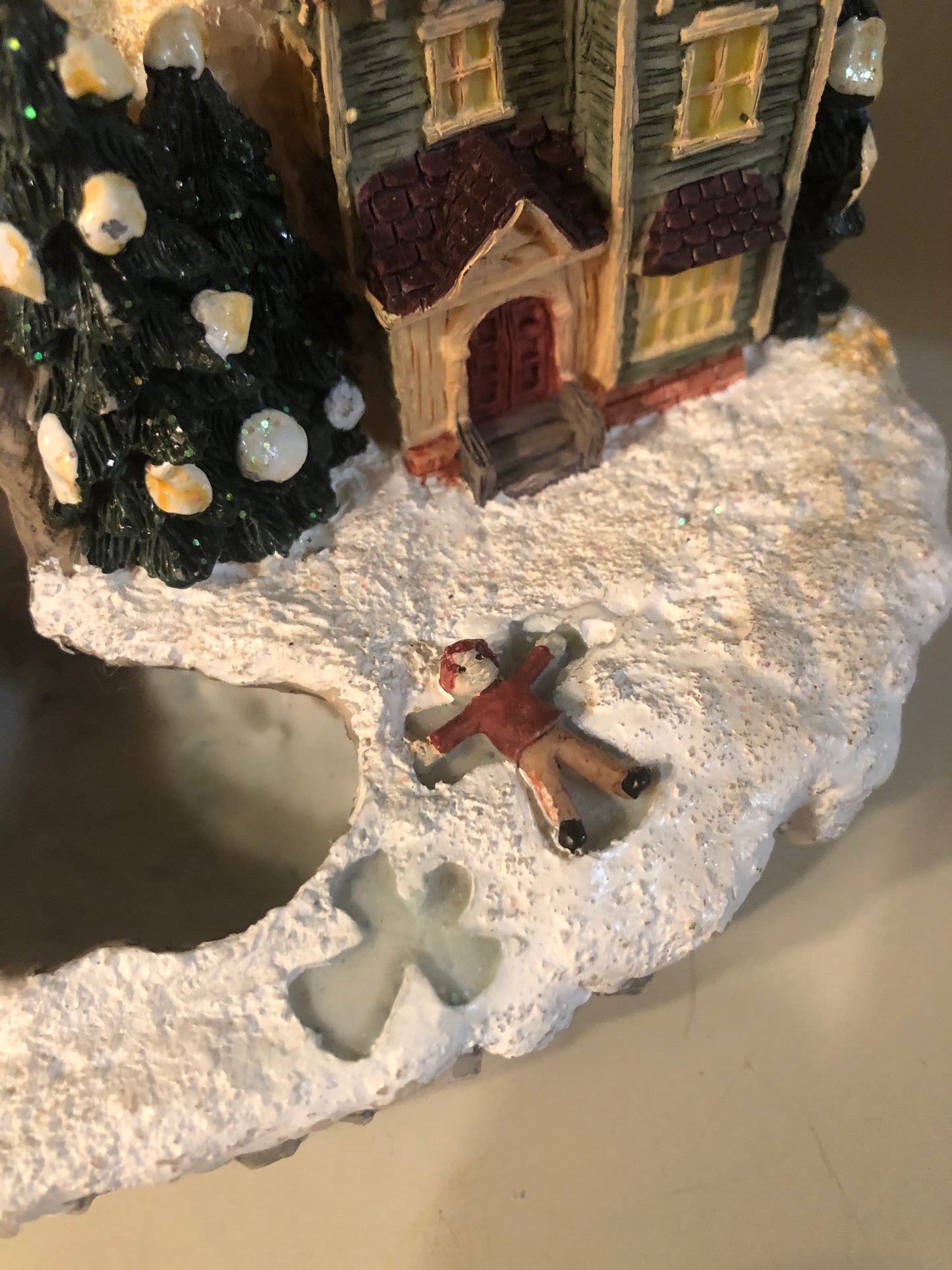 Christmas Village Musical 🎶 Waterfall