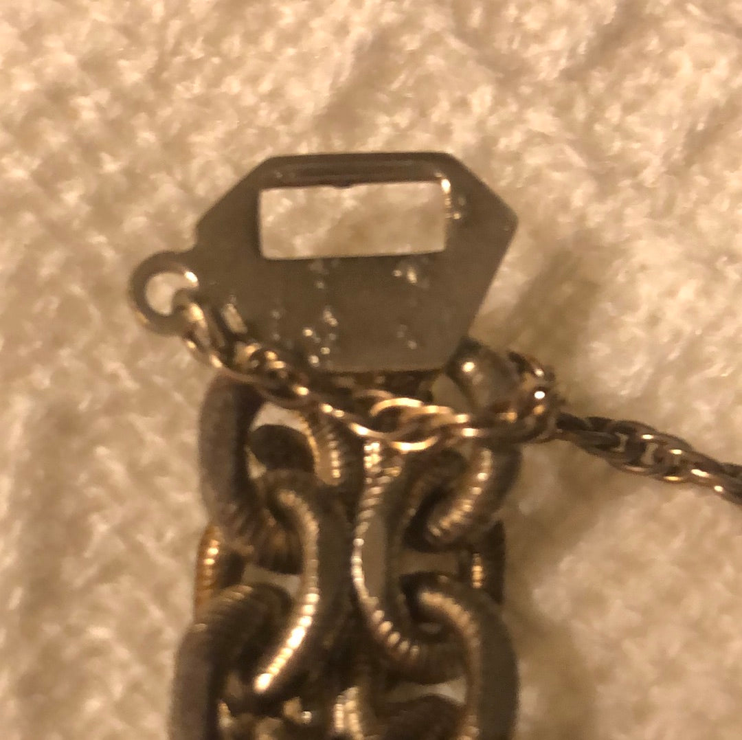 Bracelet with Shamrocks Vintage