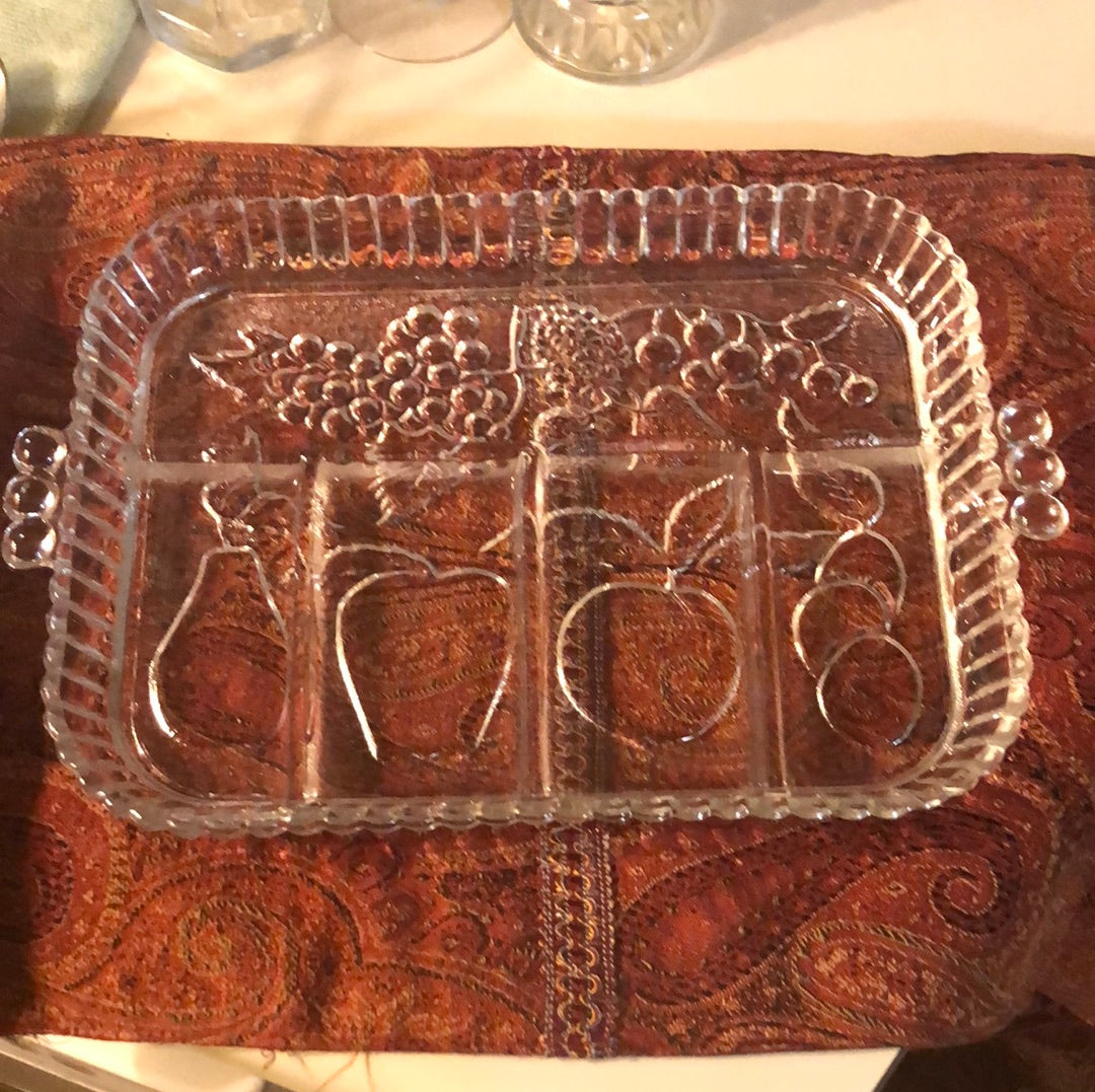 1950’s Divided Fruit Dish