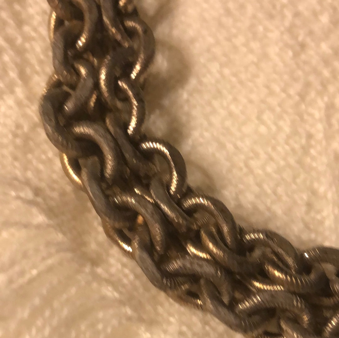 Bracelet with Shamrocks Vintage