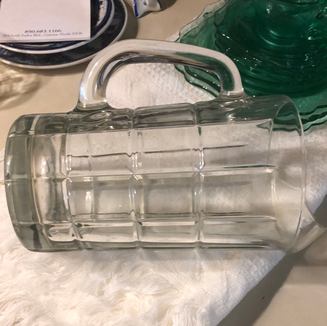 Anchor Hocking Tartan Pitcher