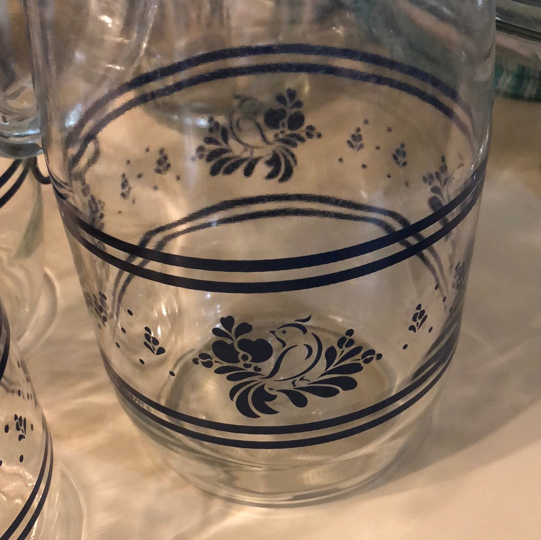 Vintage Arc Pfaltzgraff Cannister Set