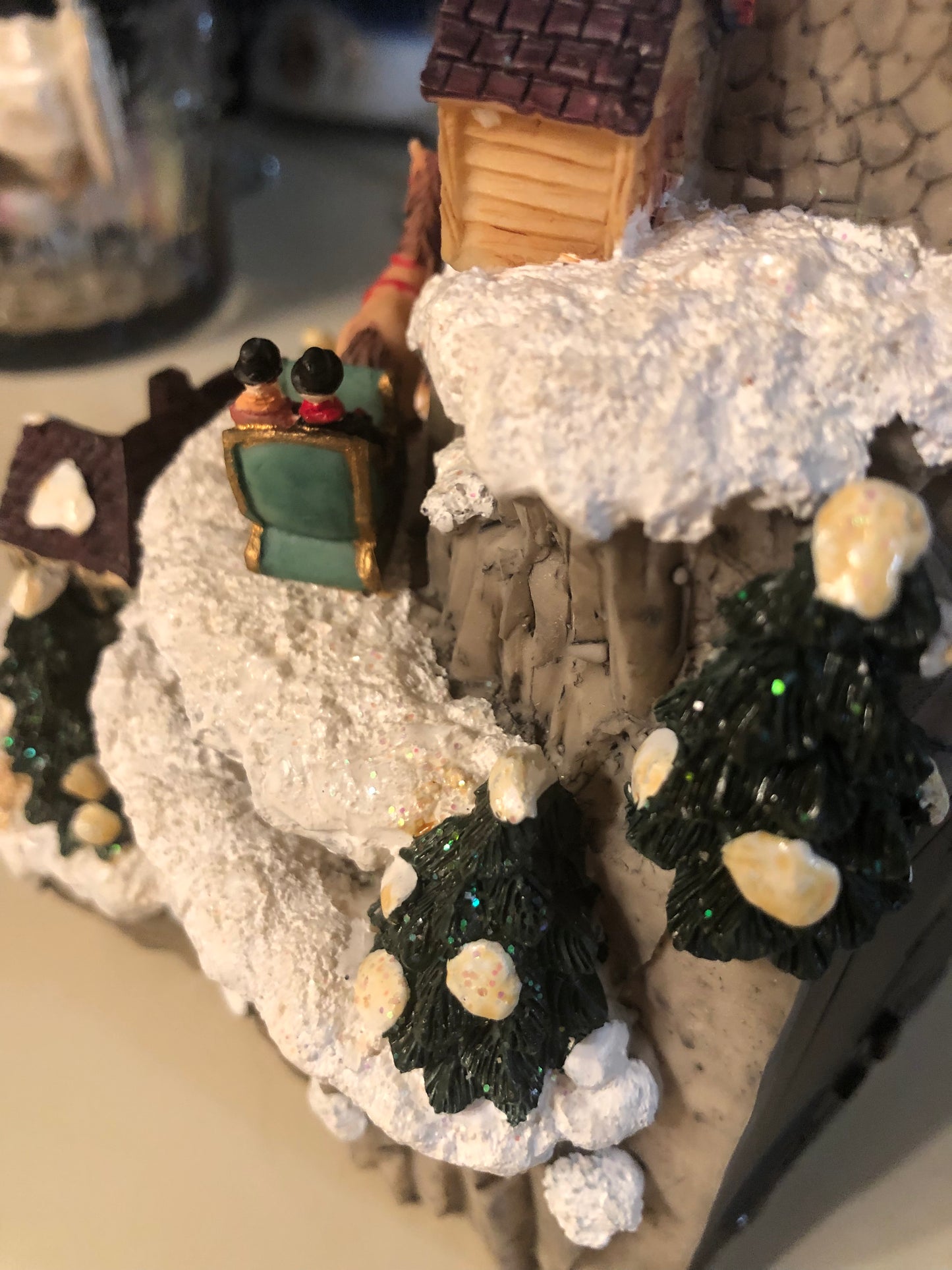 Christmas Village Musical 🎶 Waterfall
