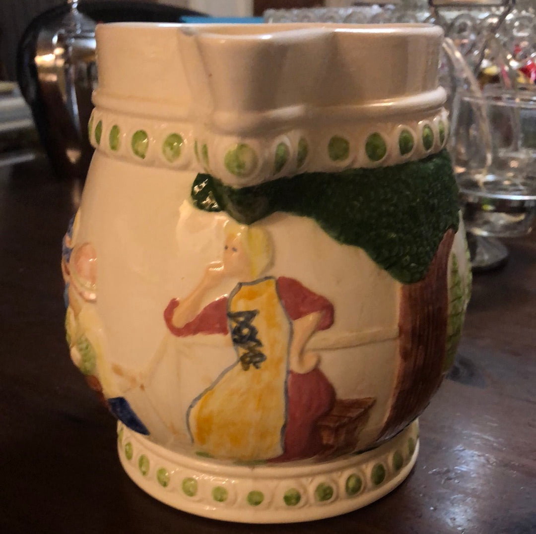 Hand painted Pitcher