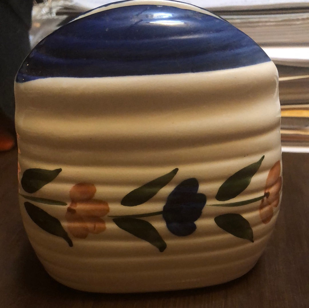 Handpainted Ceramic Napkin Holder