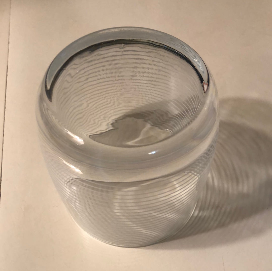 Etched Dunard Aqueduct Old Fashions Crystal Glasses