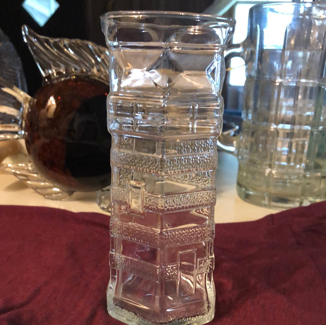 Red Lobster Light House Glass