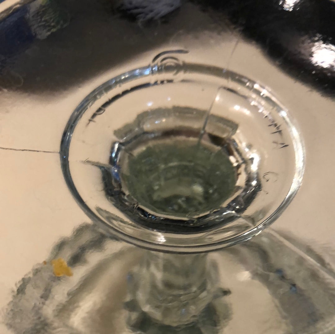 Indiana Diamond Pattern Glass Compote
