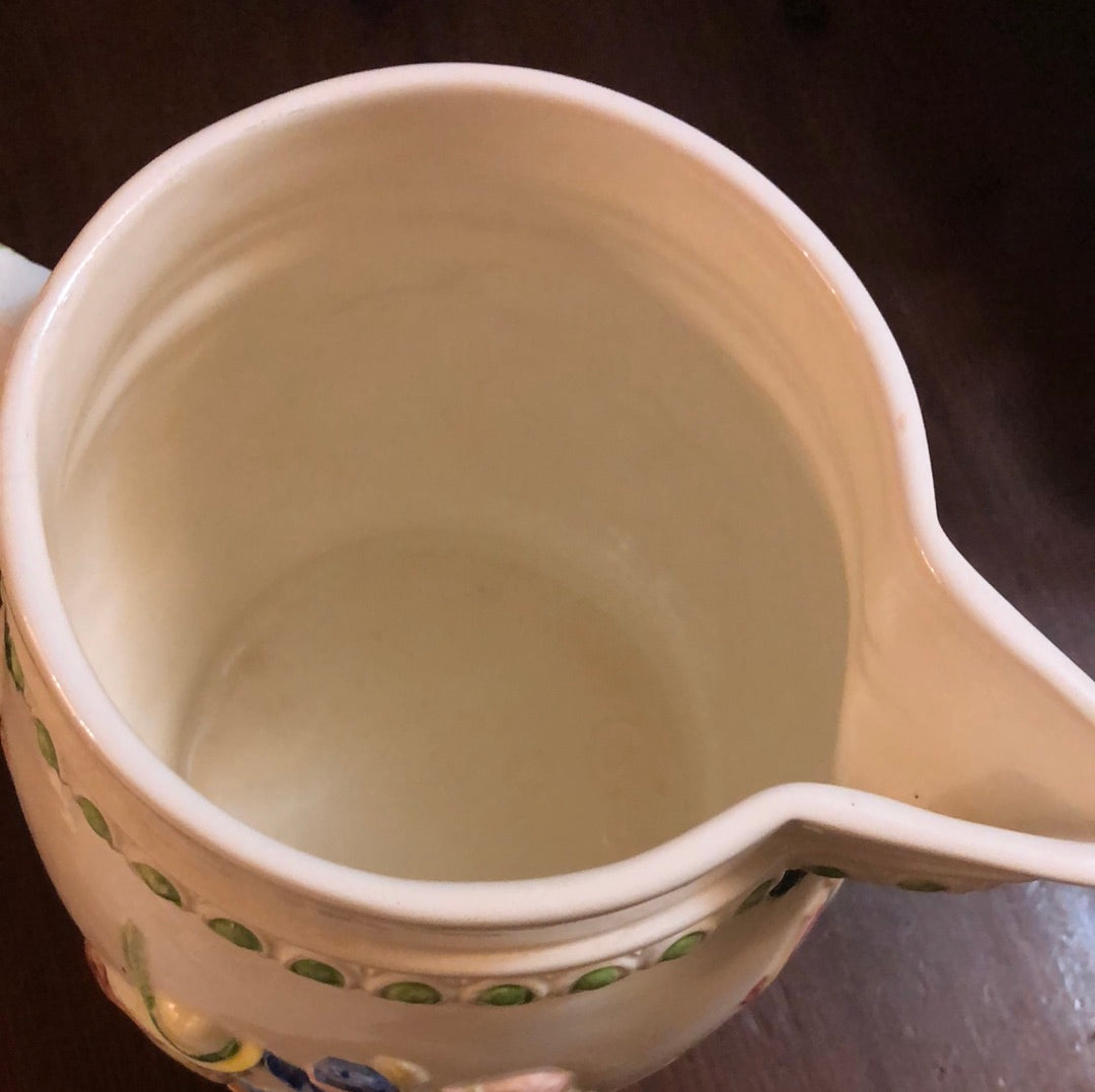 Hand painted Pitcher
