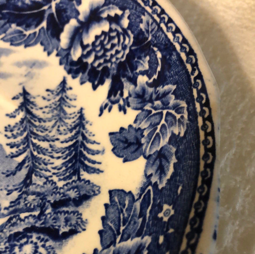 Blue Willow Saucer Rare