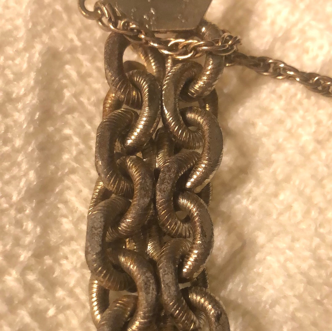 Bracelet with Shamrocks Vintage