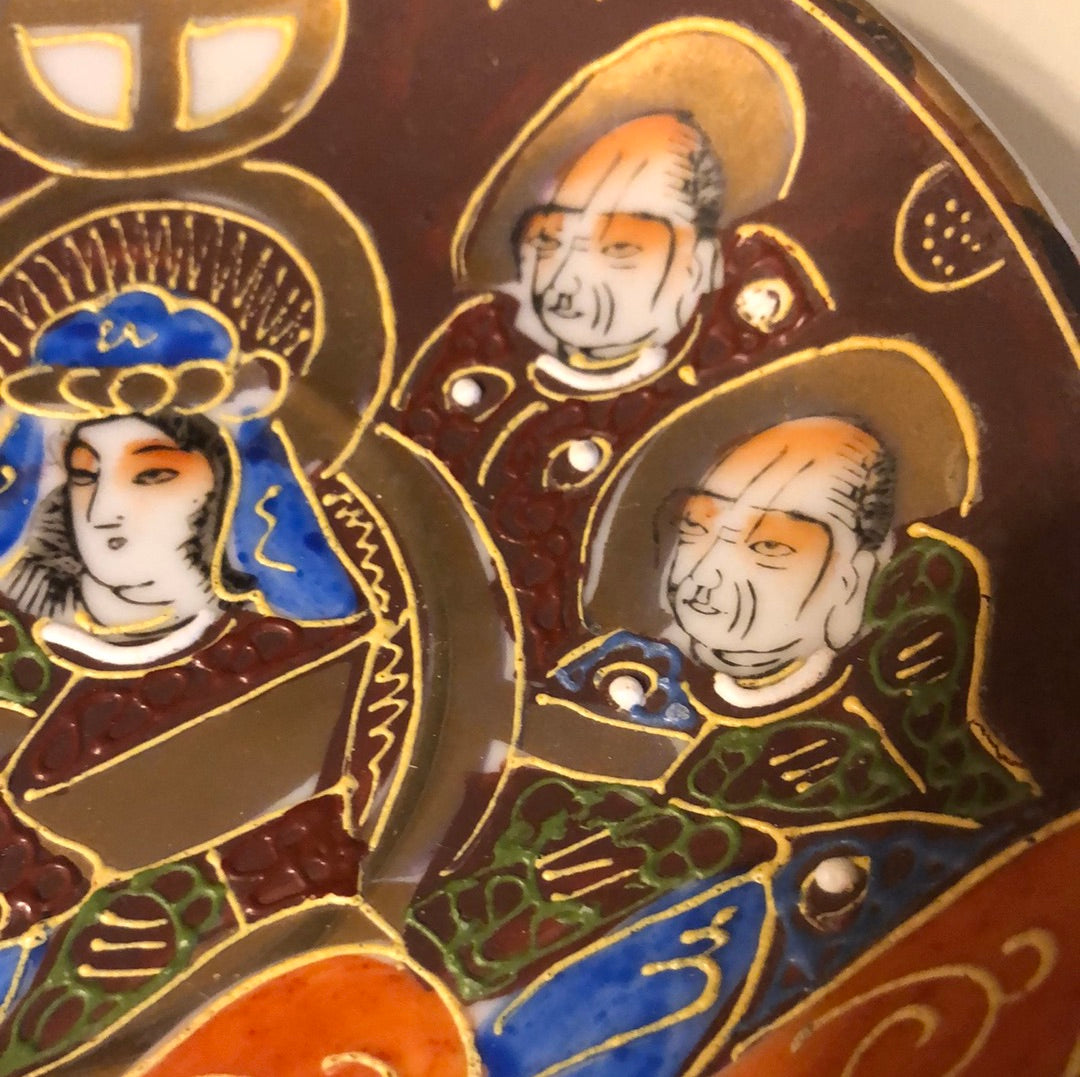 Japanese Handpainted 24kGold Teapot and Various pieces to the set