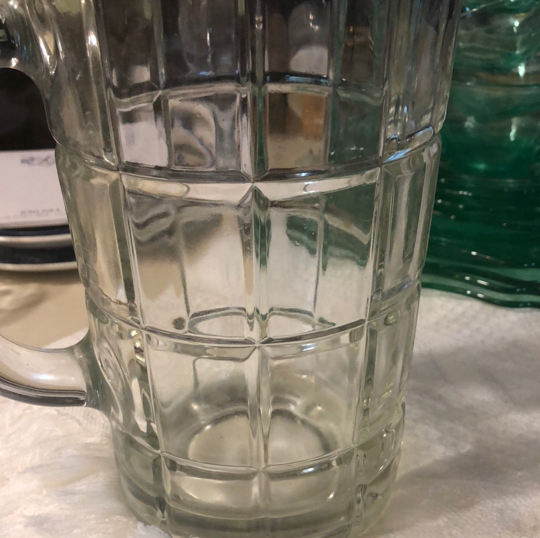 Anchor Hocking Tartan Pitcher