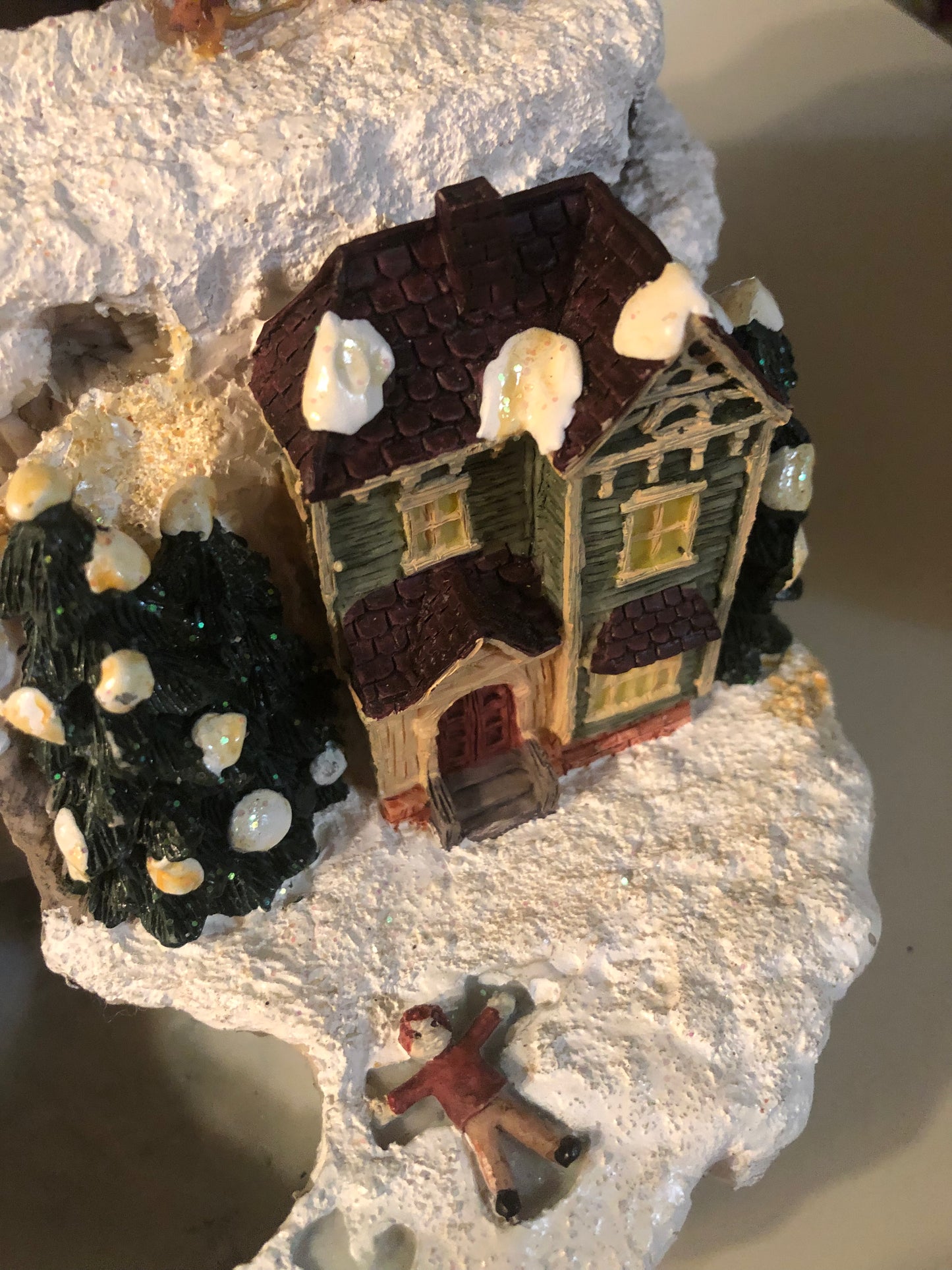 Christmas Village Musical 🎶 Waterfall