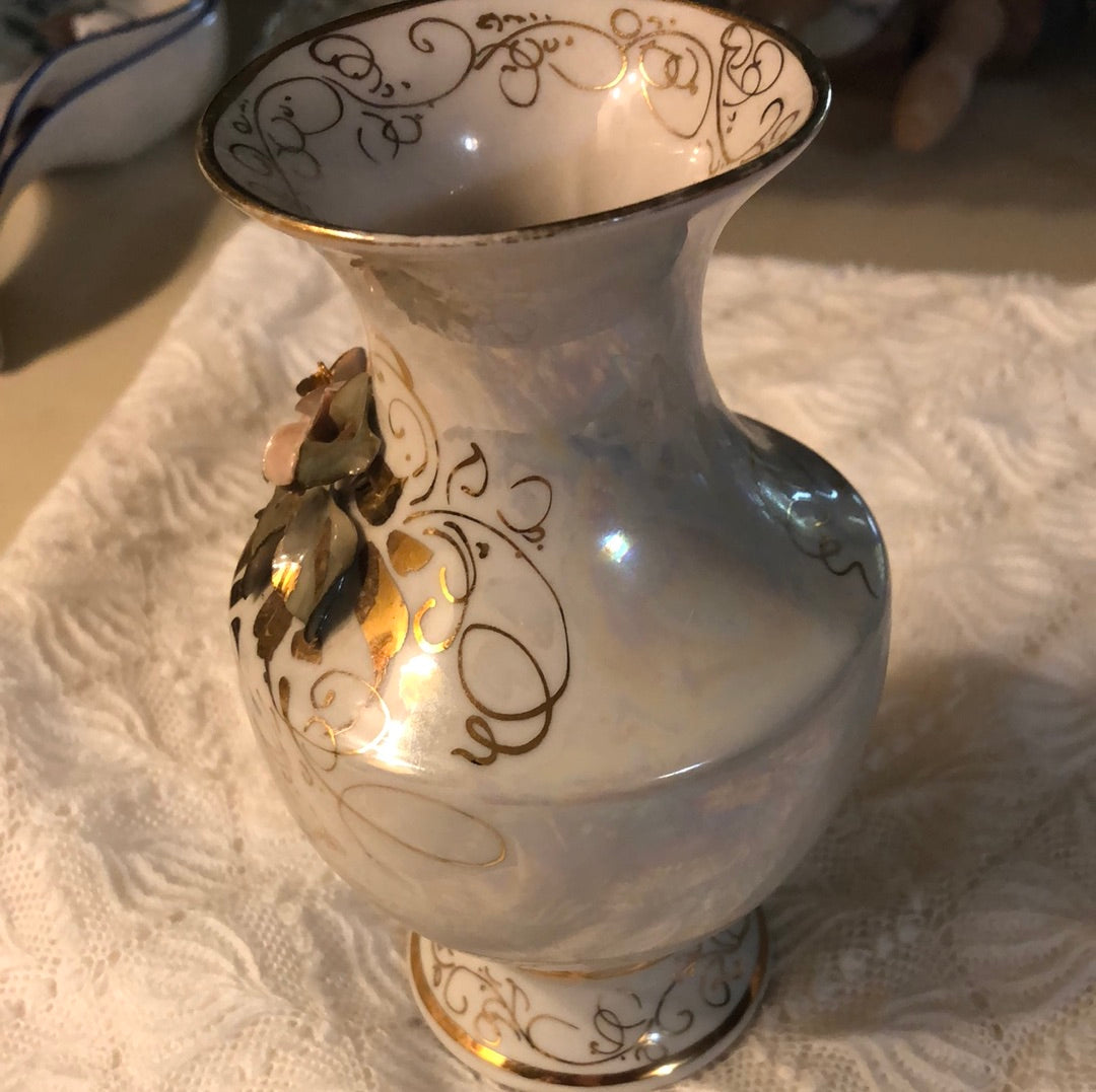 Porcelain Hand made Russian Vase