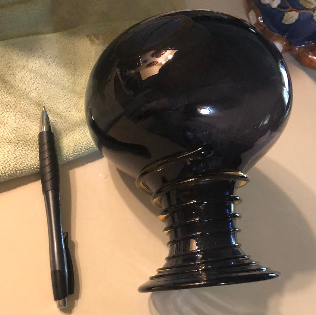 Art Deco Mouth Blown Vase