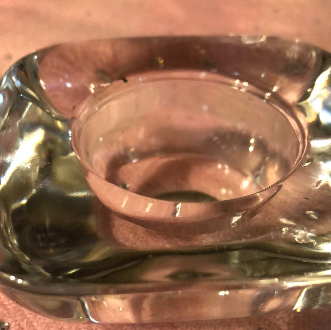 Heavy Glass Salt Cellar’s