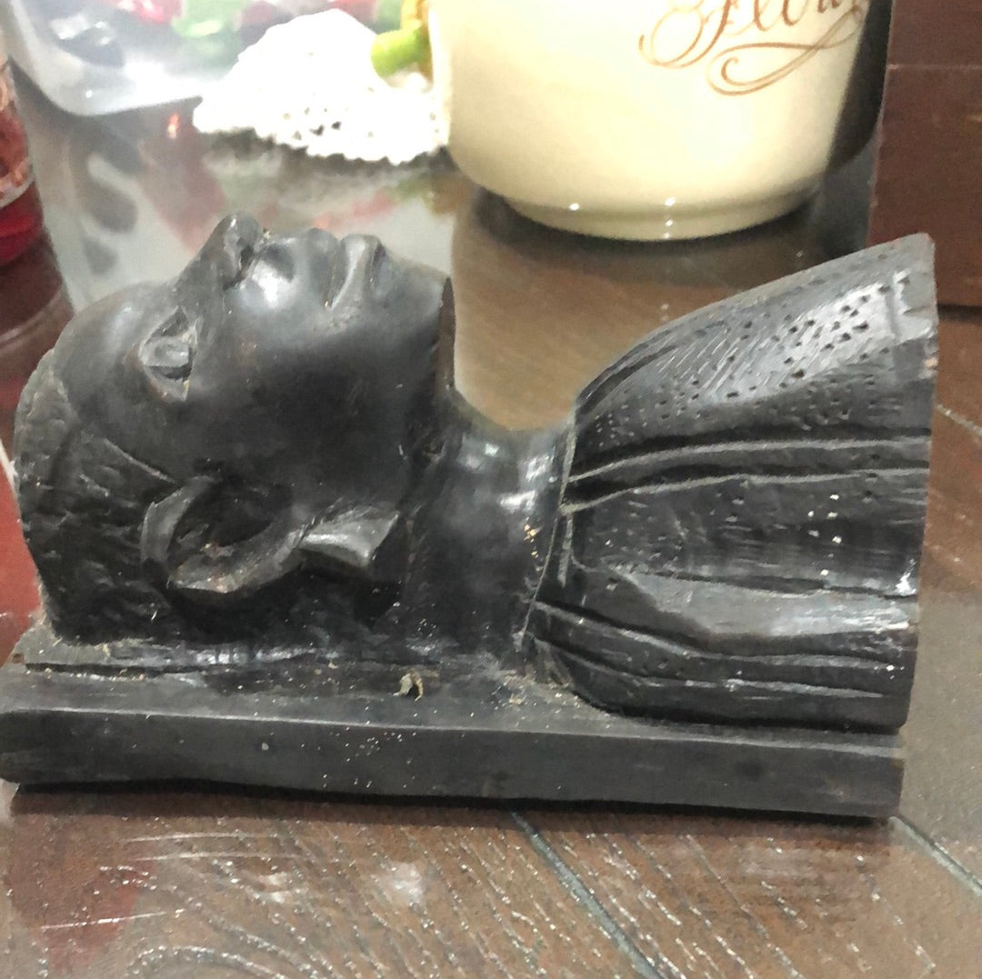 African Male Tribal Head statue