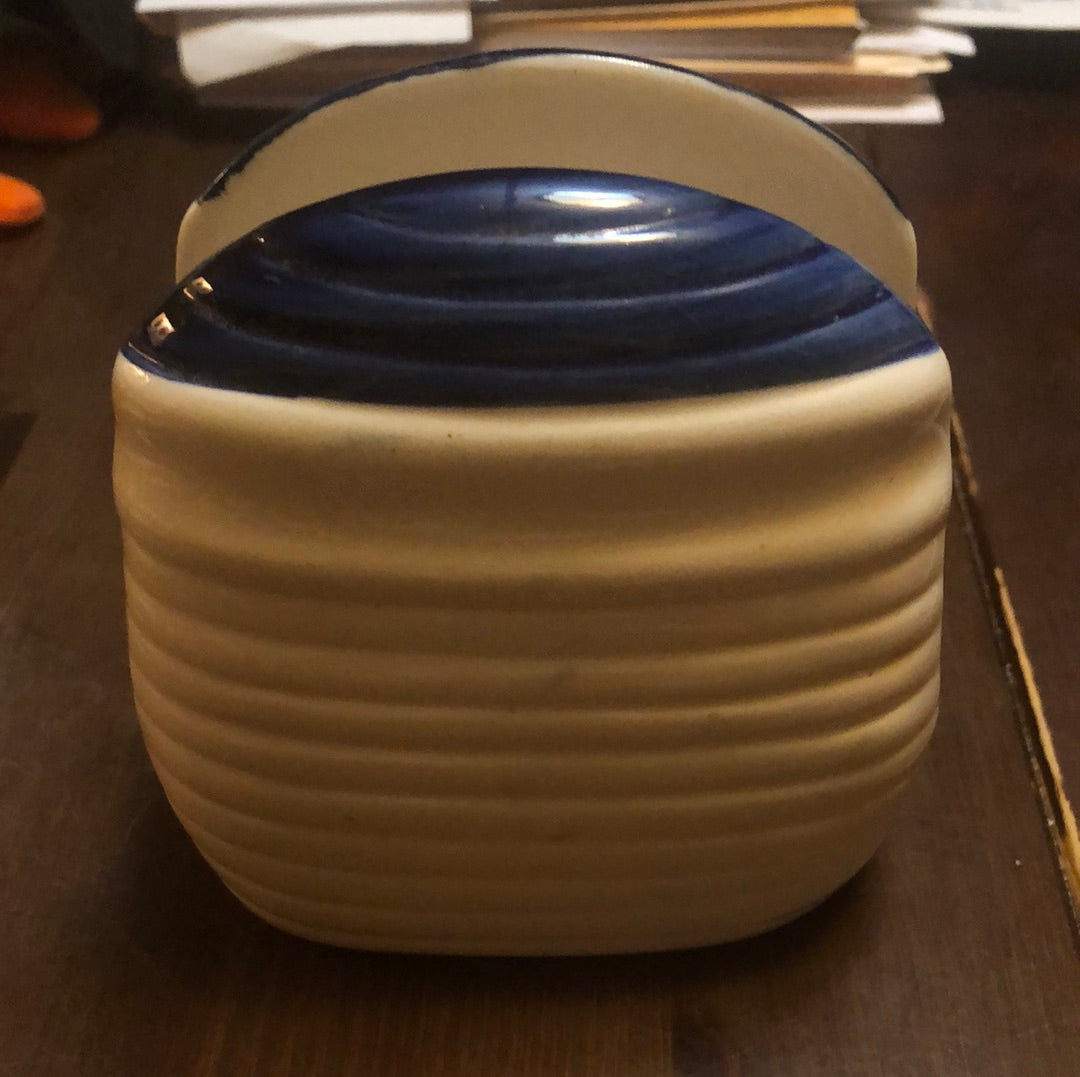 Handpainted Ceramic Napkin Holder