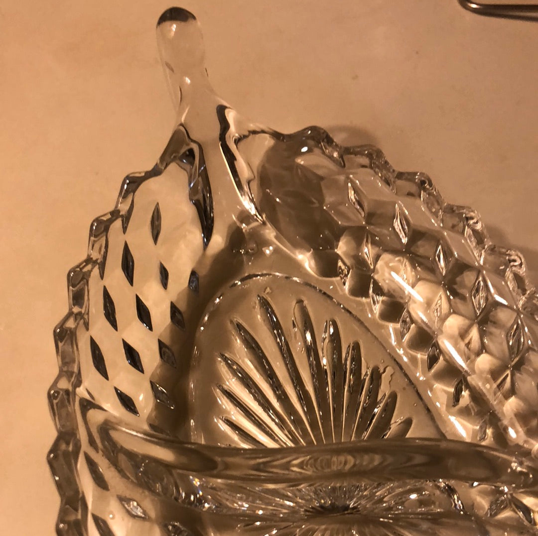 Fostoria DIVIDED dish