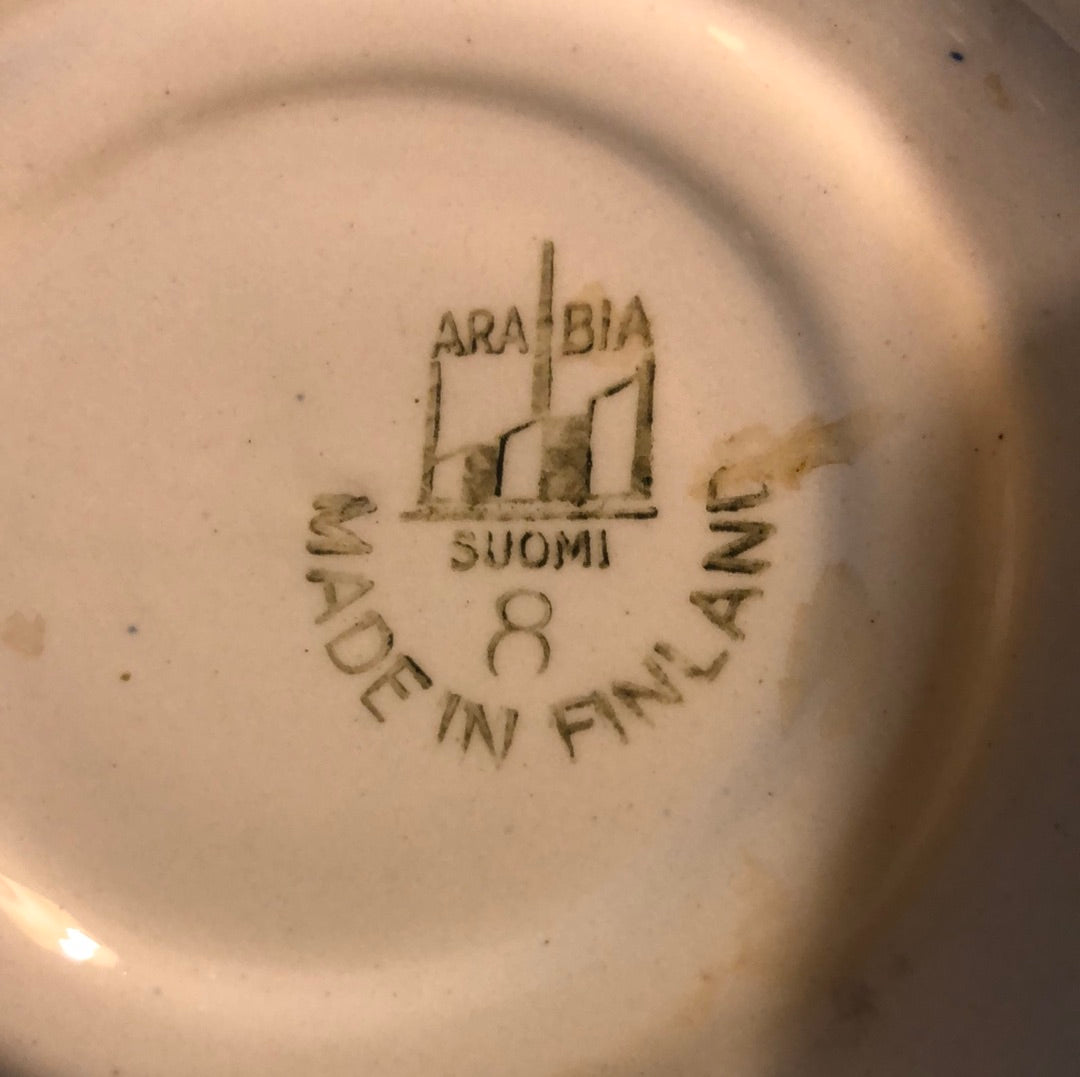 Blue Willow Saucer Rare