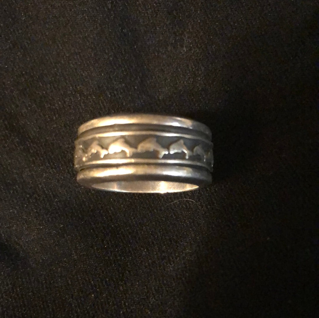 Dolphin Ring Sterling