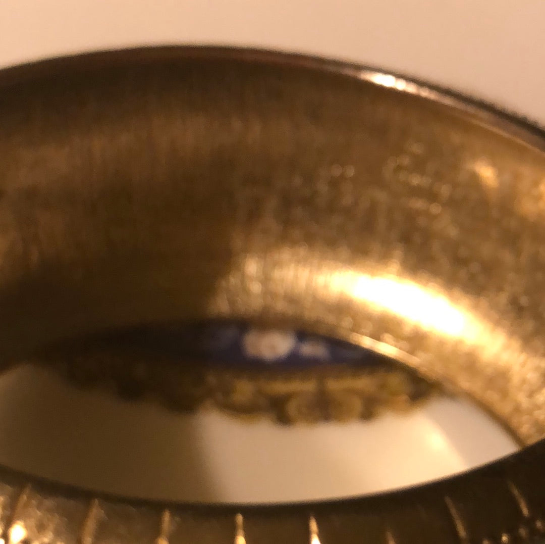 Aqua Bangle Bracelet