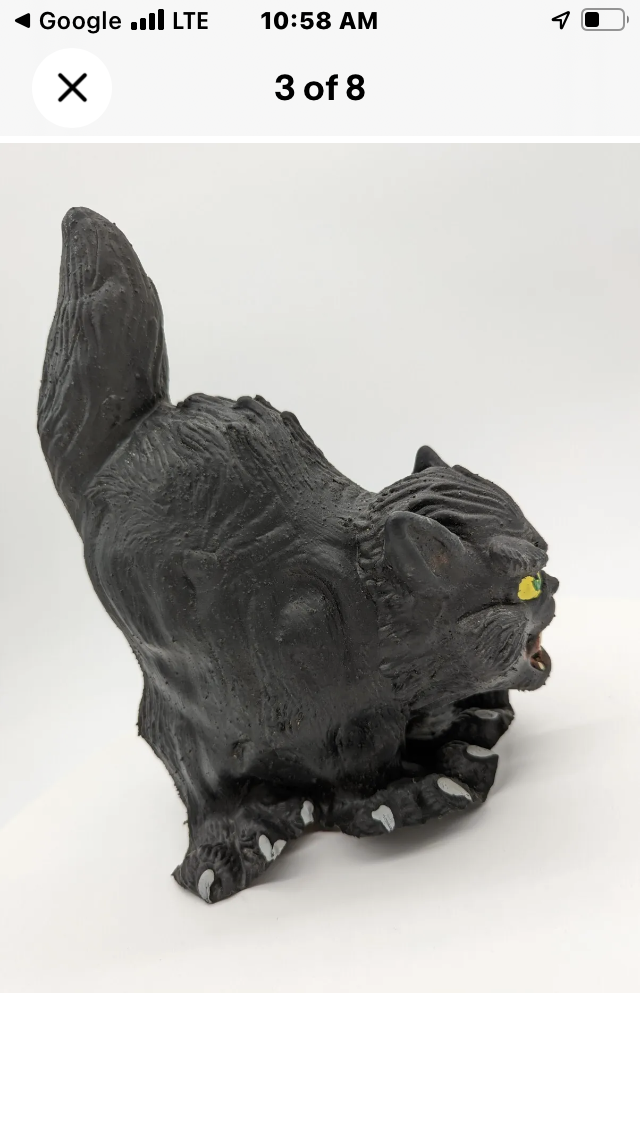 Black Cat Halloween Decor