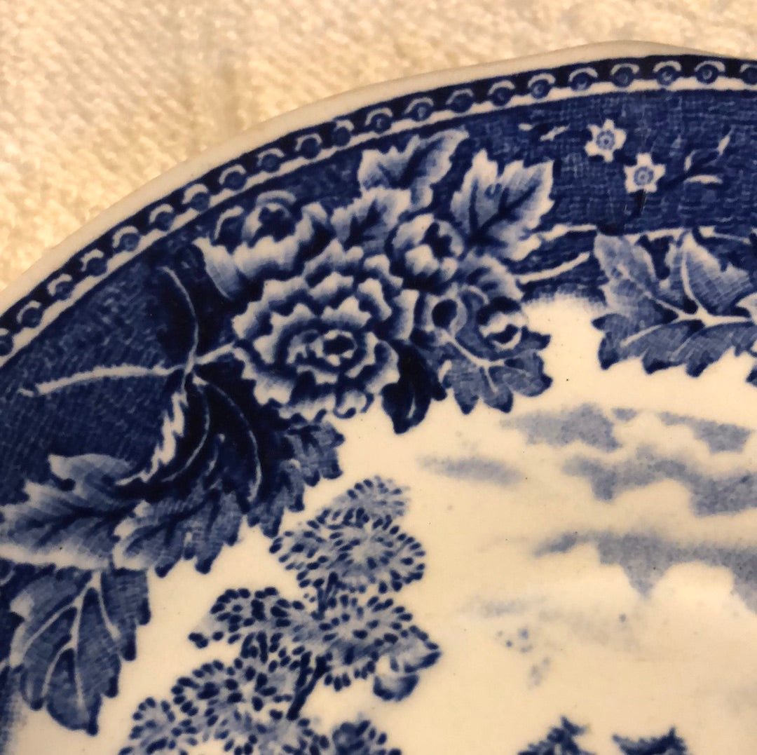 Blue Willow Saucer Rare